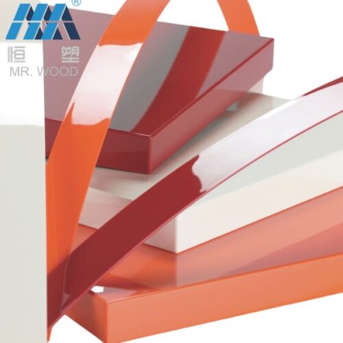 High Gloss Bright White Acrylic  3D ABS Edge Banding